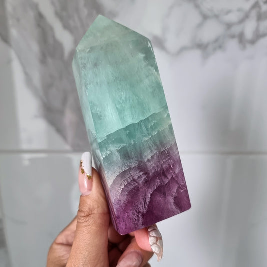 Rainbow Fluorite Tower