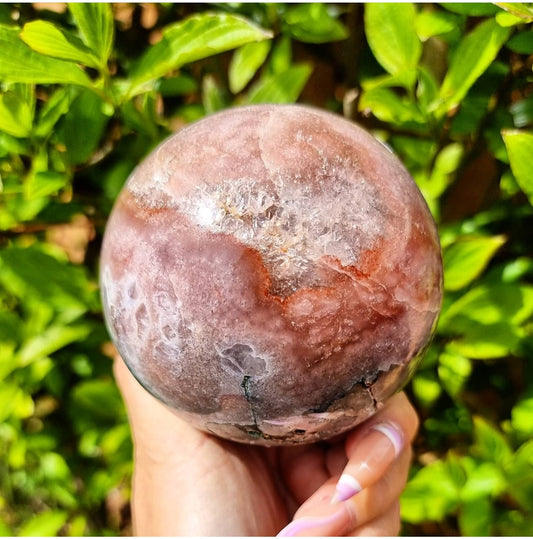 Pink Amethyst Sphere