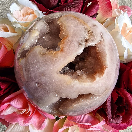 Pink Amethyst Sphere