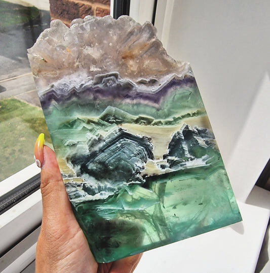 Fluorite Slab