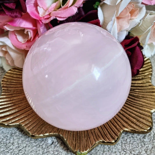 Large Pink Calcite Sphere