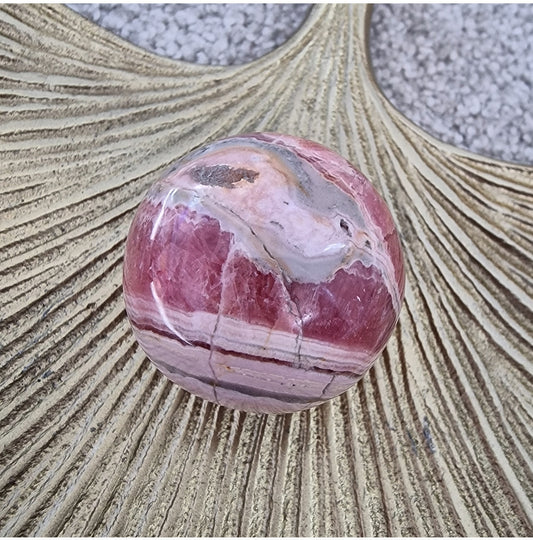 Rhodochrosite Sphere