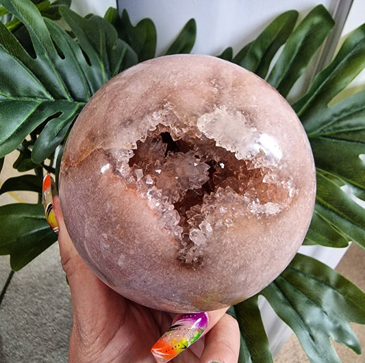 Pink Amethyst Sphere