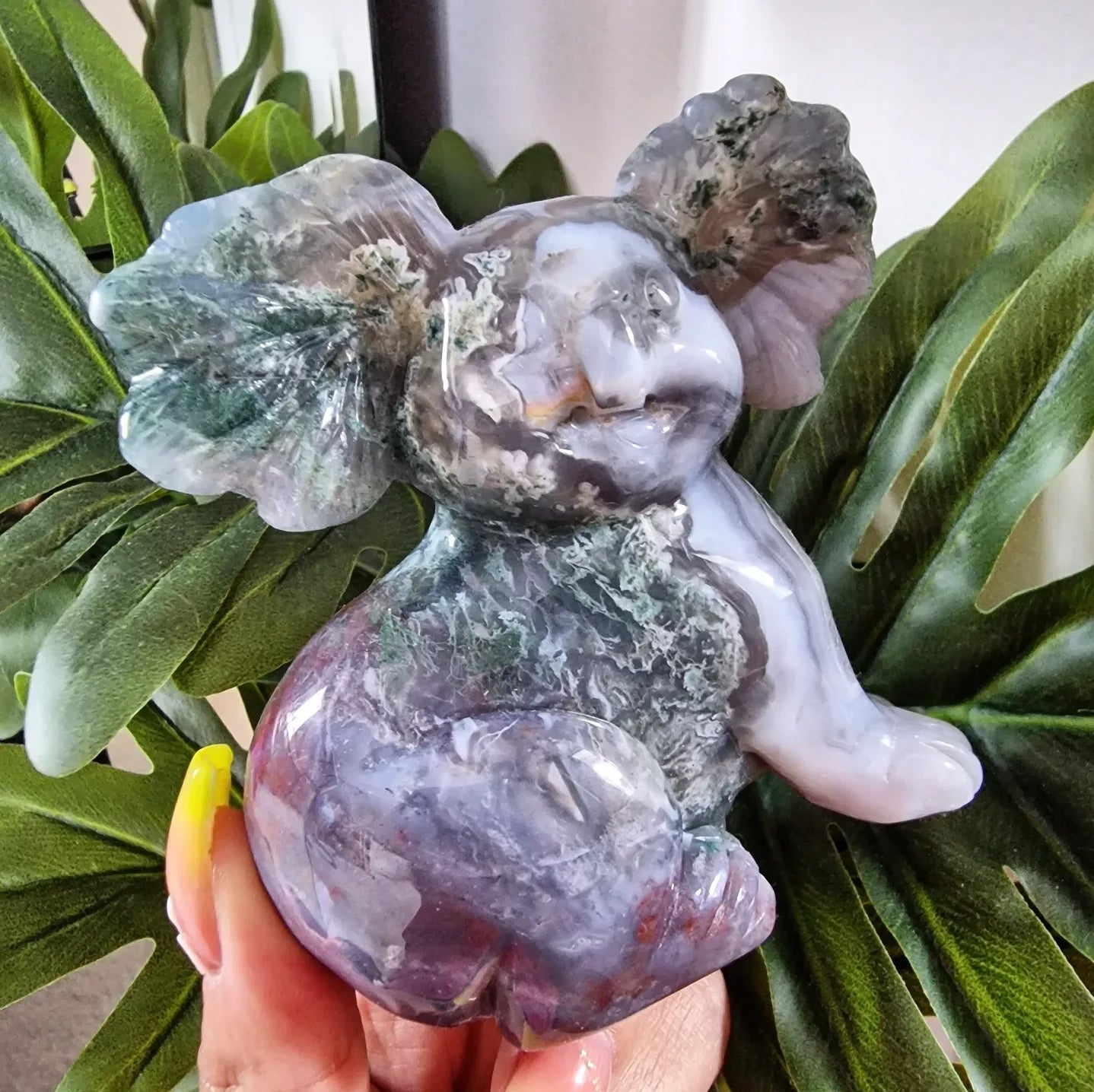 Moss Agate Koala